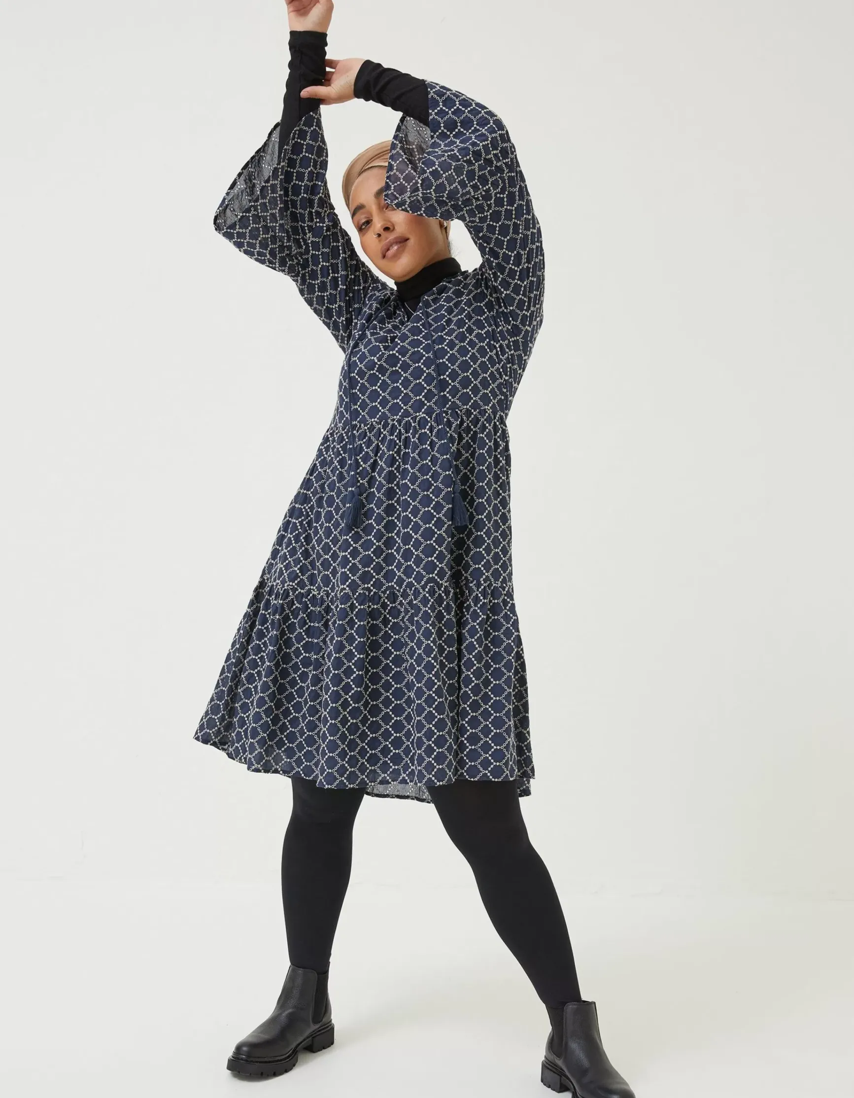 FatFace Maddie Embroidered Dress|Women Dresses
