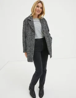 FatFace Marin Wool Blend Coat|Women Coats & Jackets