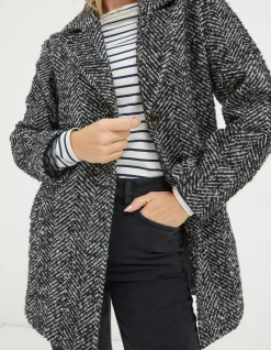 FatFace Marin Wool Blend Coat|Women Coats & Jackets