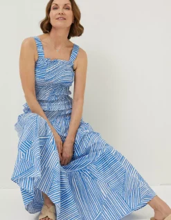 FatFace Marina Abstract Maxi Skirt|Women Skirts