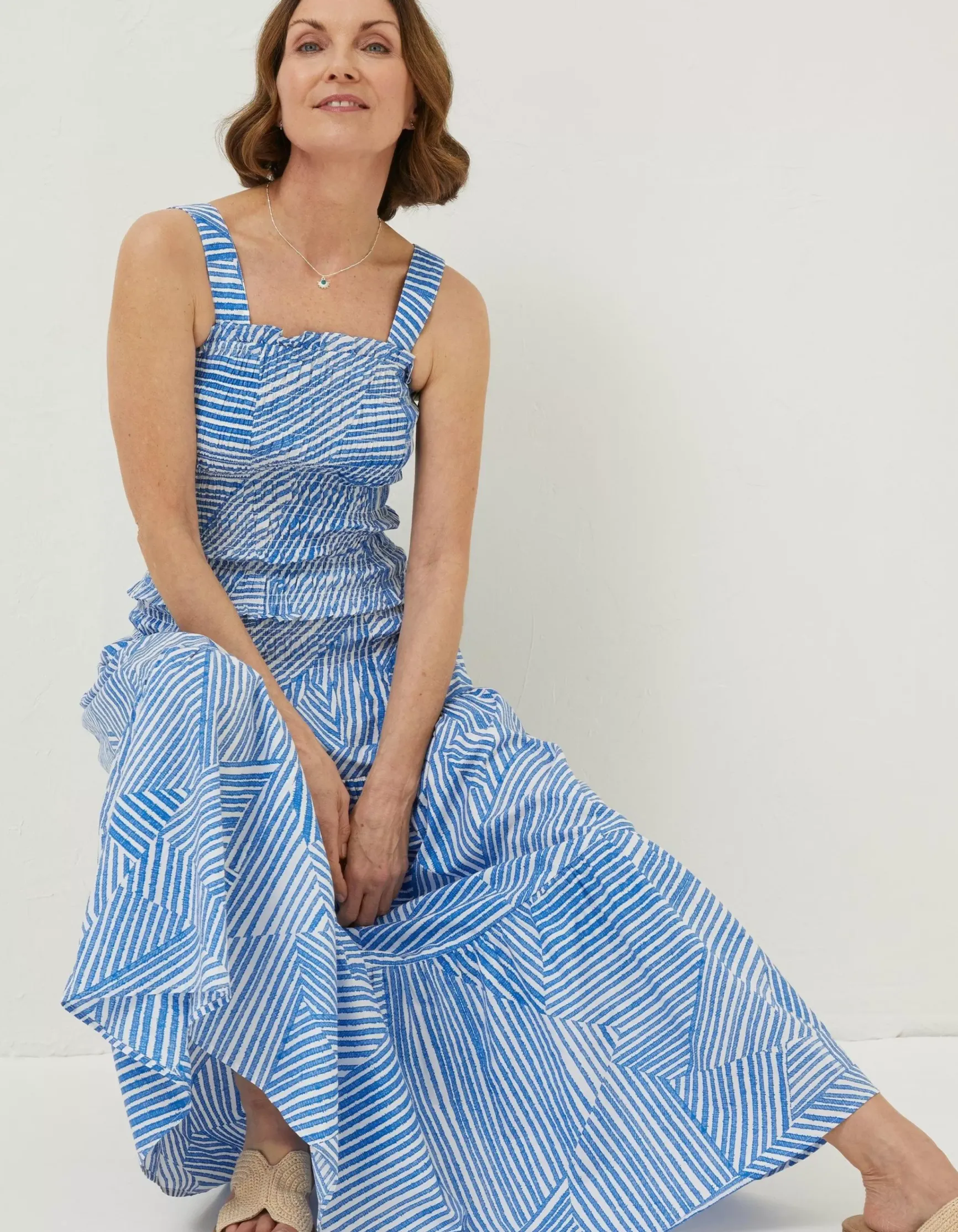 FatFace Marina Abstract Maxi Skirt|Women Skirts