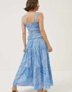 FatFace Marina Abstract Maxi Skirt|Women Skirts