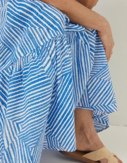 FatFace Marina Abstract Maxi Skirt|Women Skirts