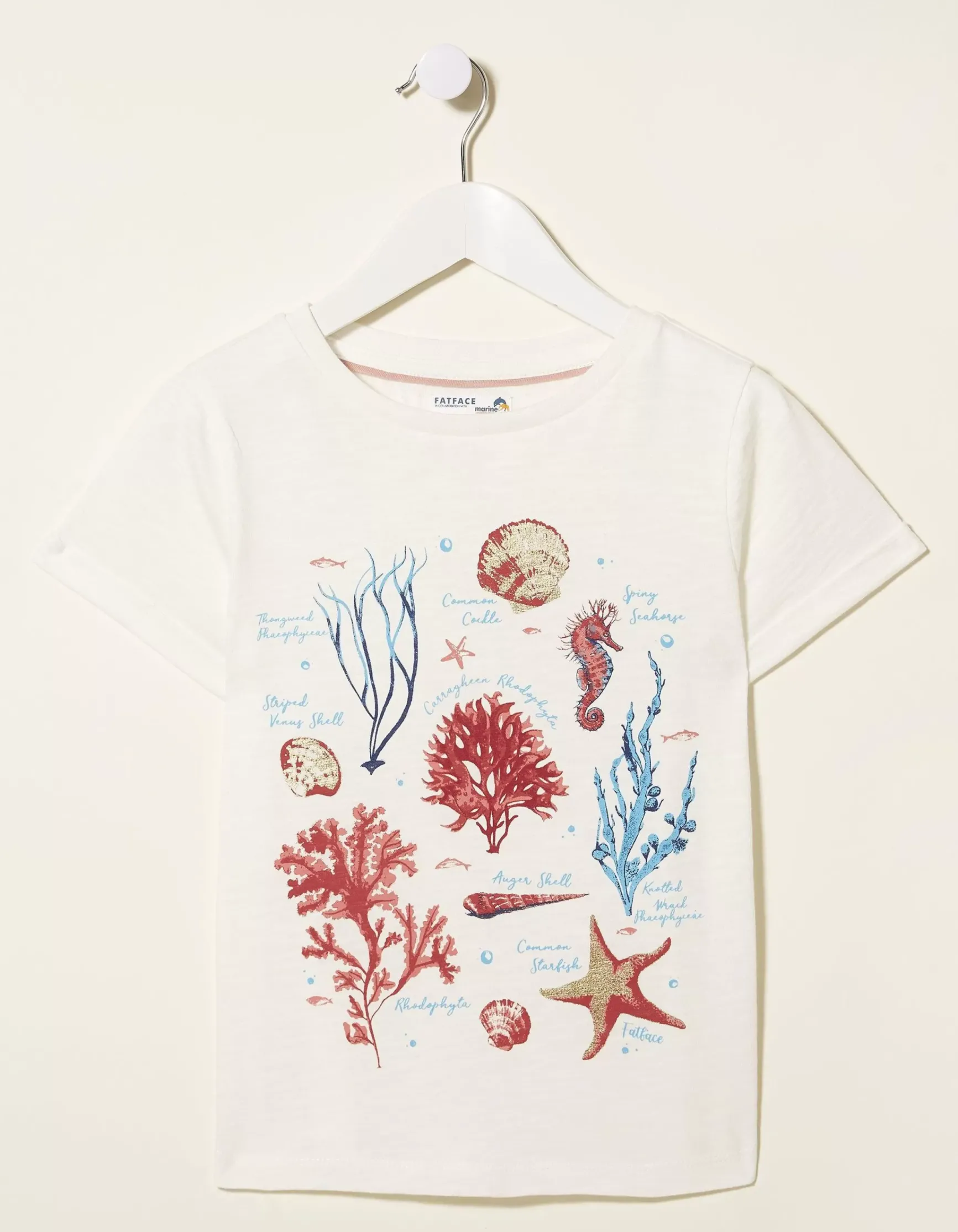 FatFace Marine Conservation Society Sealife Graphic T-Shirt|Girls View All