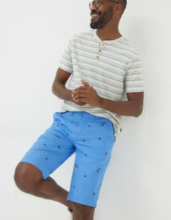 FatFace Mawes Bird Embroidery Shorts|Men Shorts