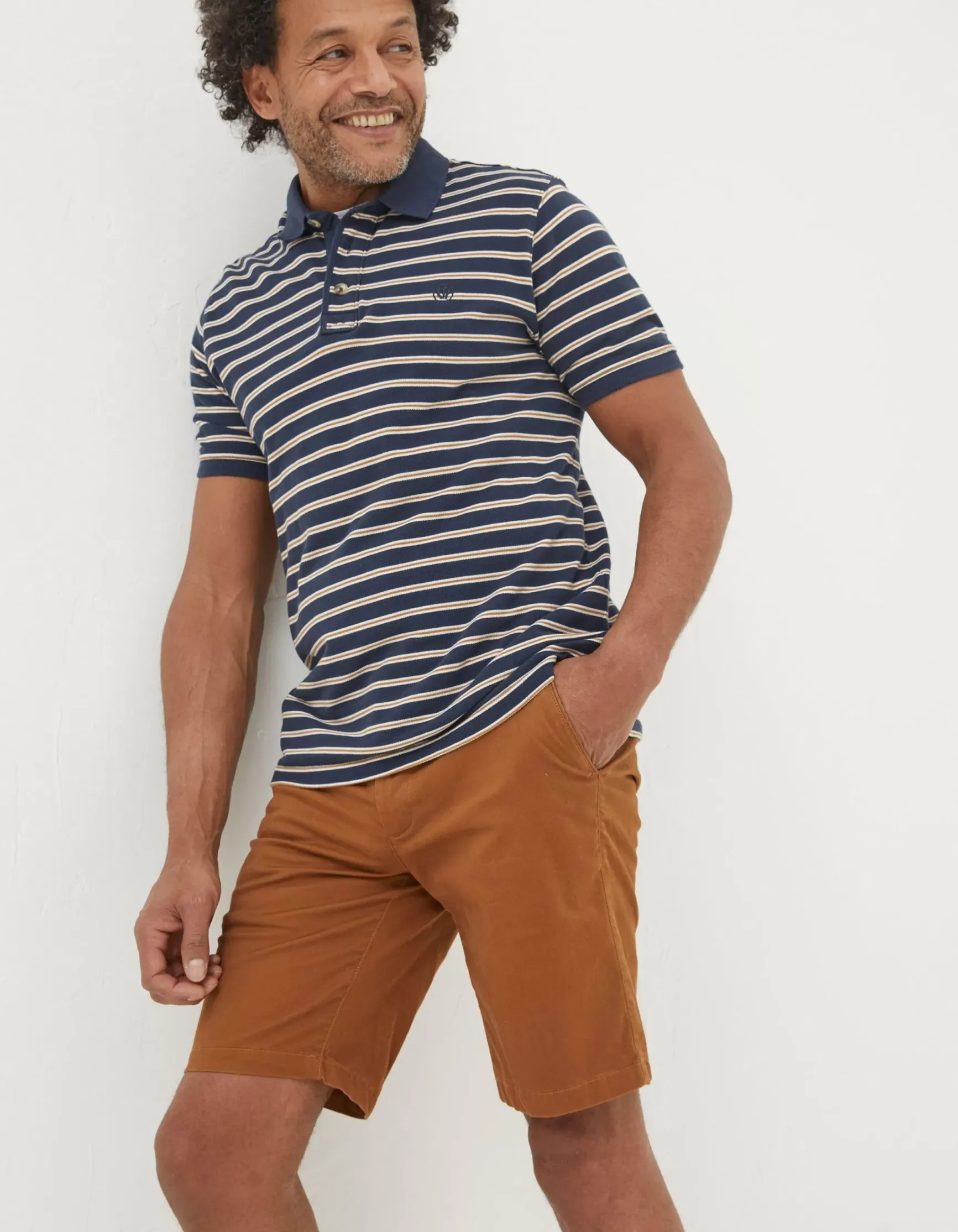 FatFace Mawes Organic Cotton Chino Shorts|Men View All