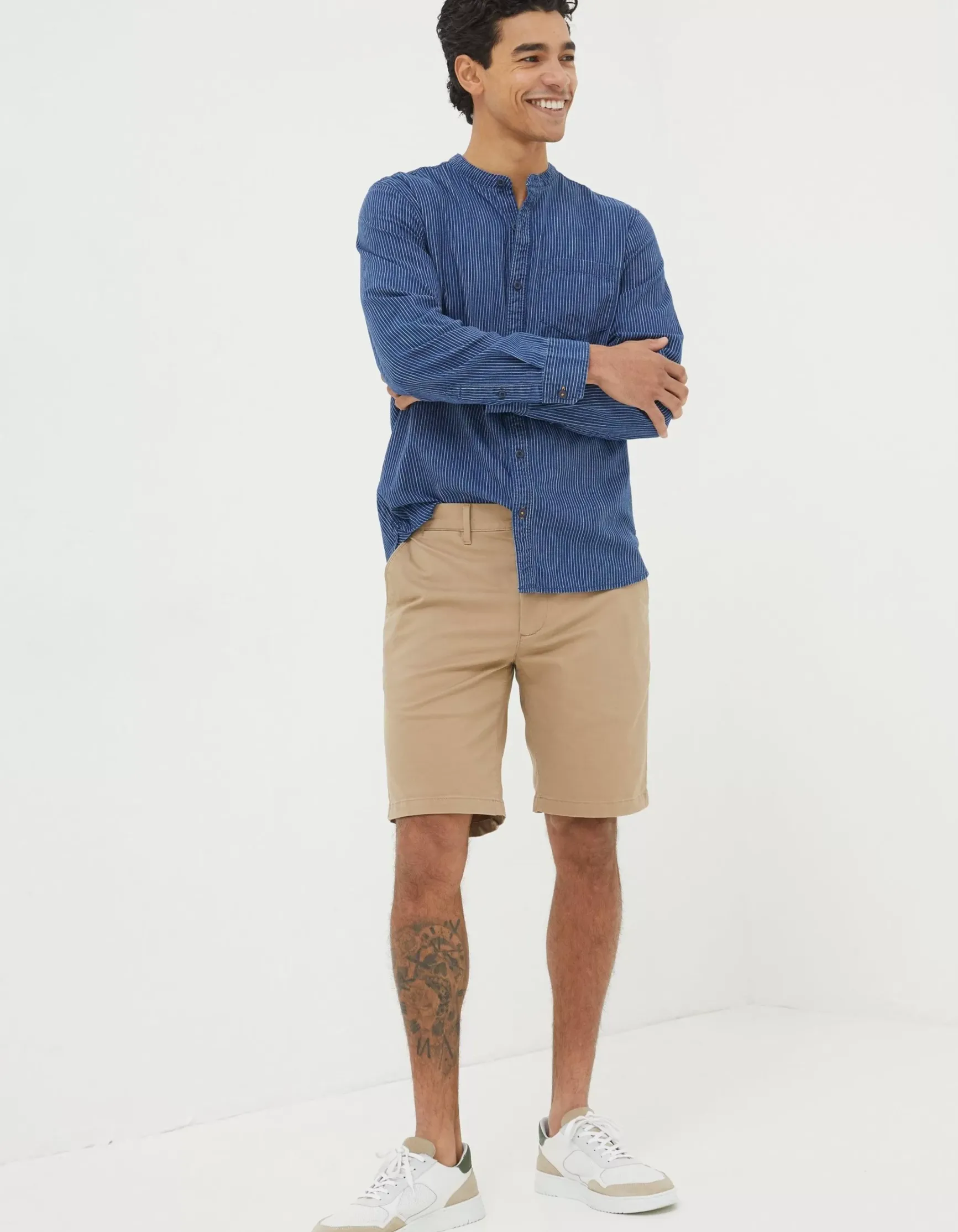 FatFace Mawes Organic Cotton Chino Shorts|Men View All