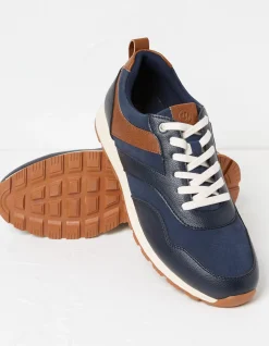 FatFace Maximus Leather Trainer|Men View All