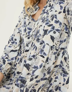 FatFace Maye Batik Flowers Dress|Women Dresses