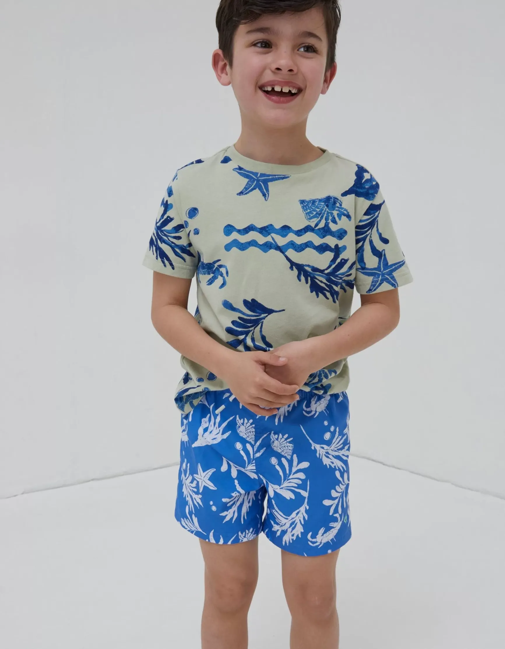 FatFace Mcs Rock Pool Swim Shorts|Boys View All
