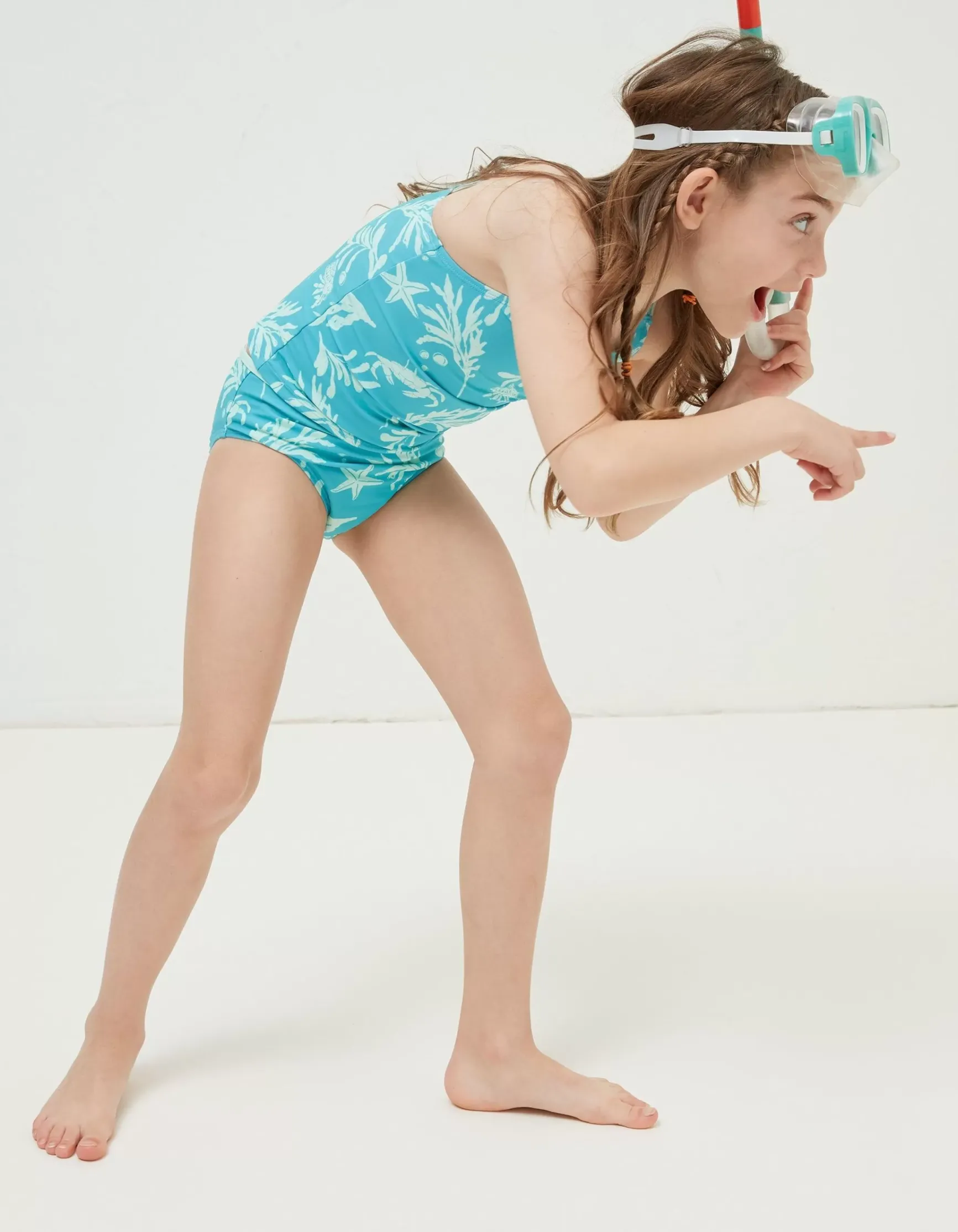 FatFace Mcs Rock Pool Tankini|Girls View All