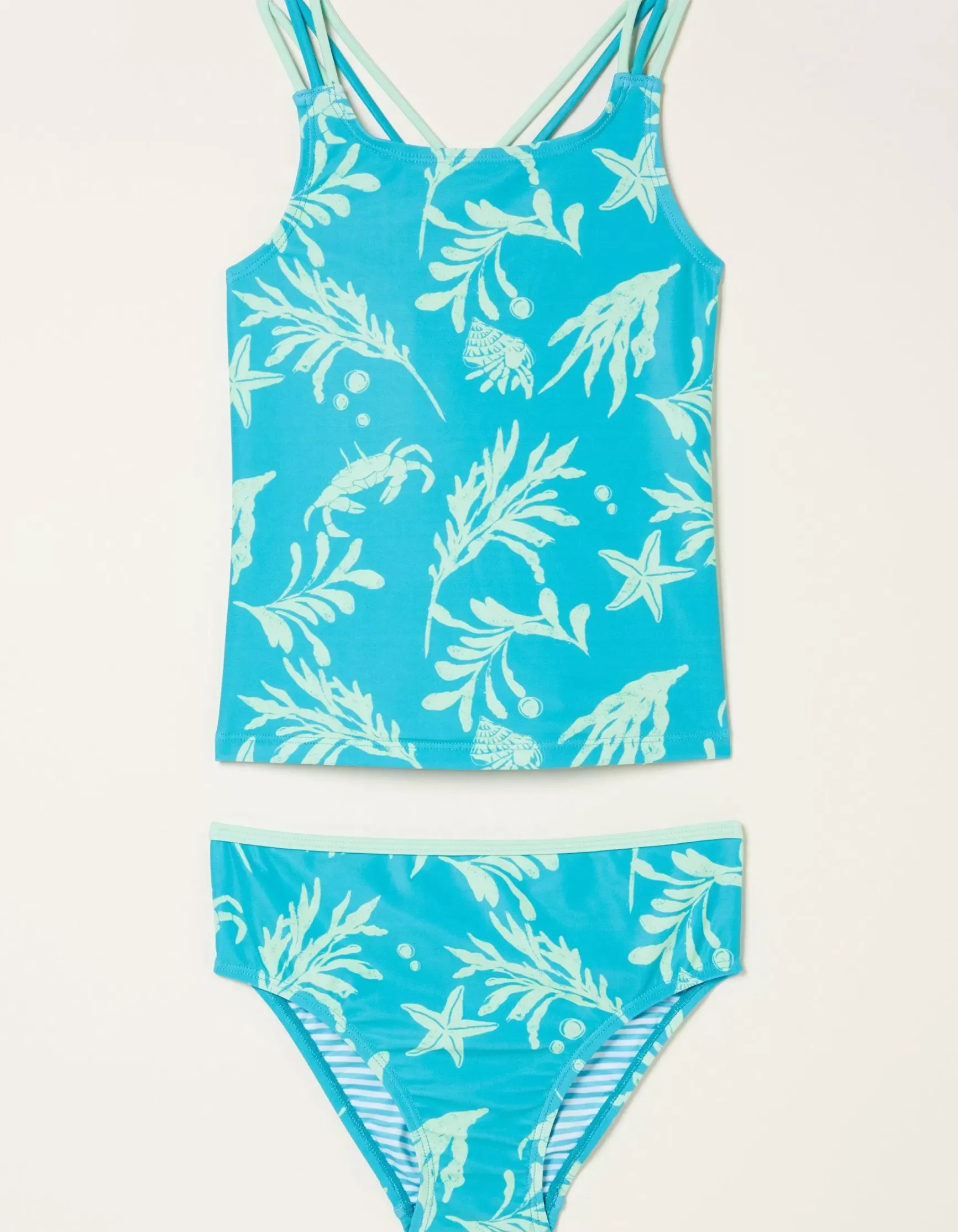 FatFace Mcs Rock Pool Tankini|Girls View All