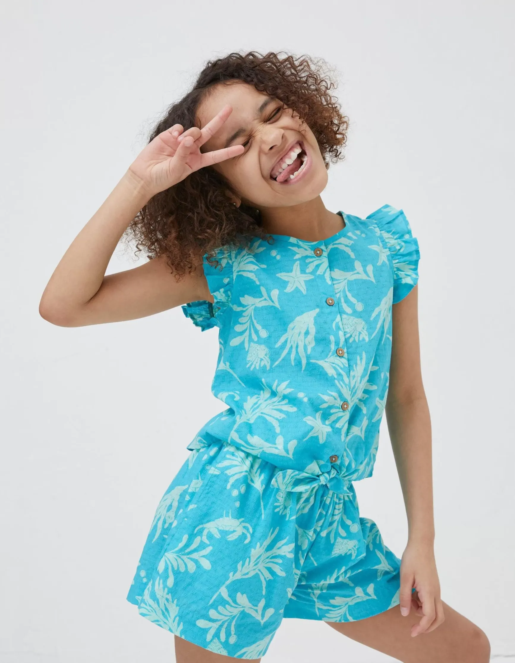 FatFace Mcs Tie Front Shirt|Girls View All