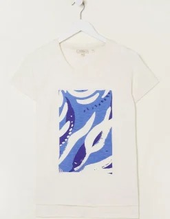 FatFace Mcs Underwater Graphic T-Shirt|Women Tops & T-Shirts