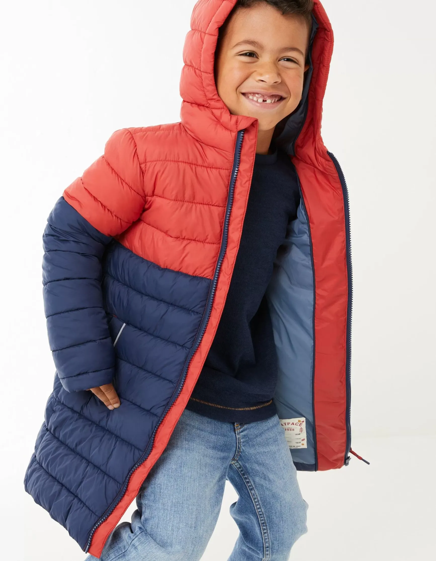 FatFace Miller Longline Coat|Girls View All