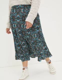 FatFace Millie Mirrored Midi Skirt|Women Skirts