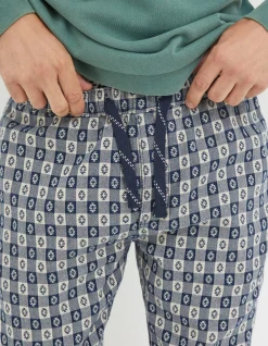 FatFace Mini Jacquard Light Pyjama Bottoms|Men View All