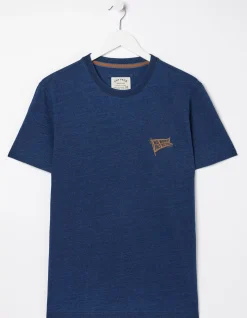 FatFace Mountain Indigo T-Shirt|Men T-Shirts