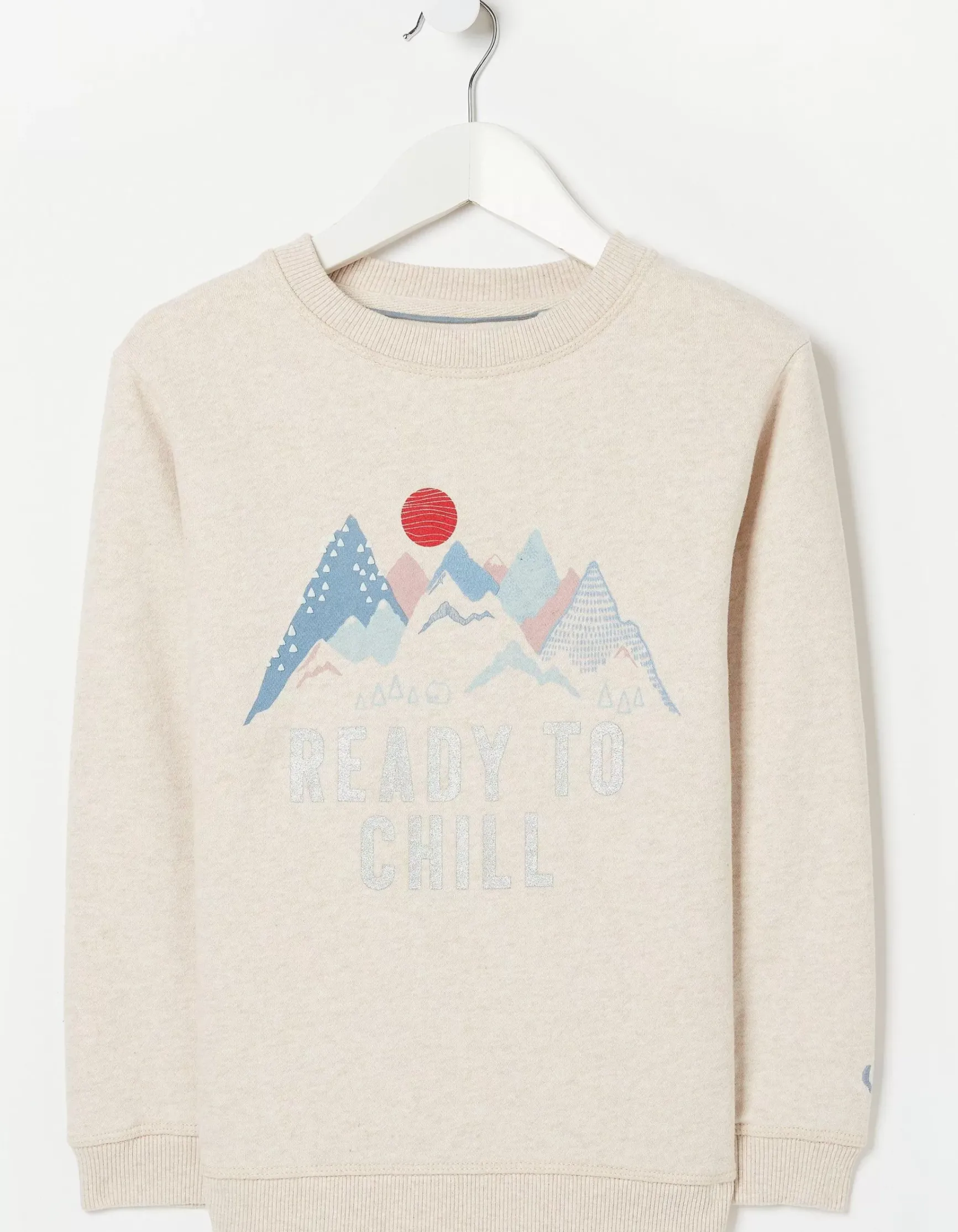 FatFace Mountains Crew Sweatshirt|Girls View All