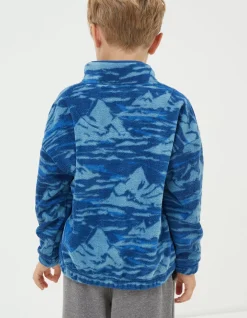 FatFace Mountains Microfleece Sweatshirt|Boys View All
