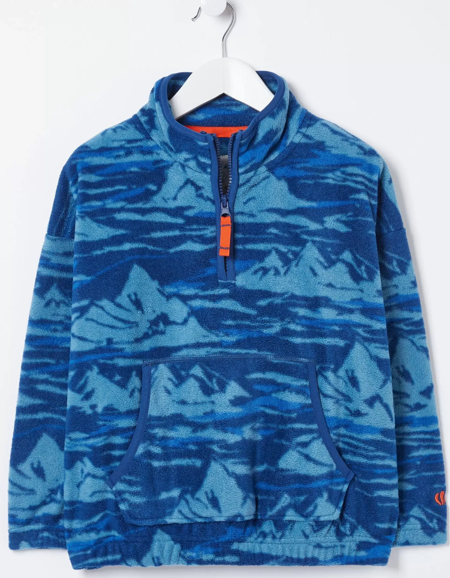 FatFace Mountains Microfleece Sweatshirt|Boys View All