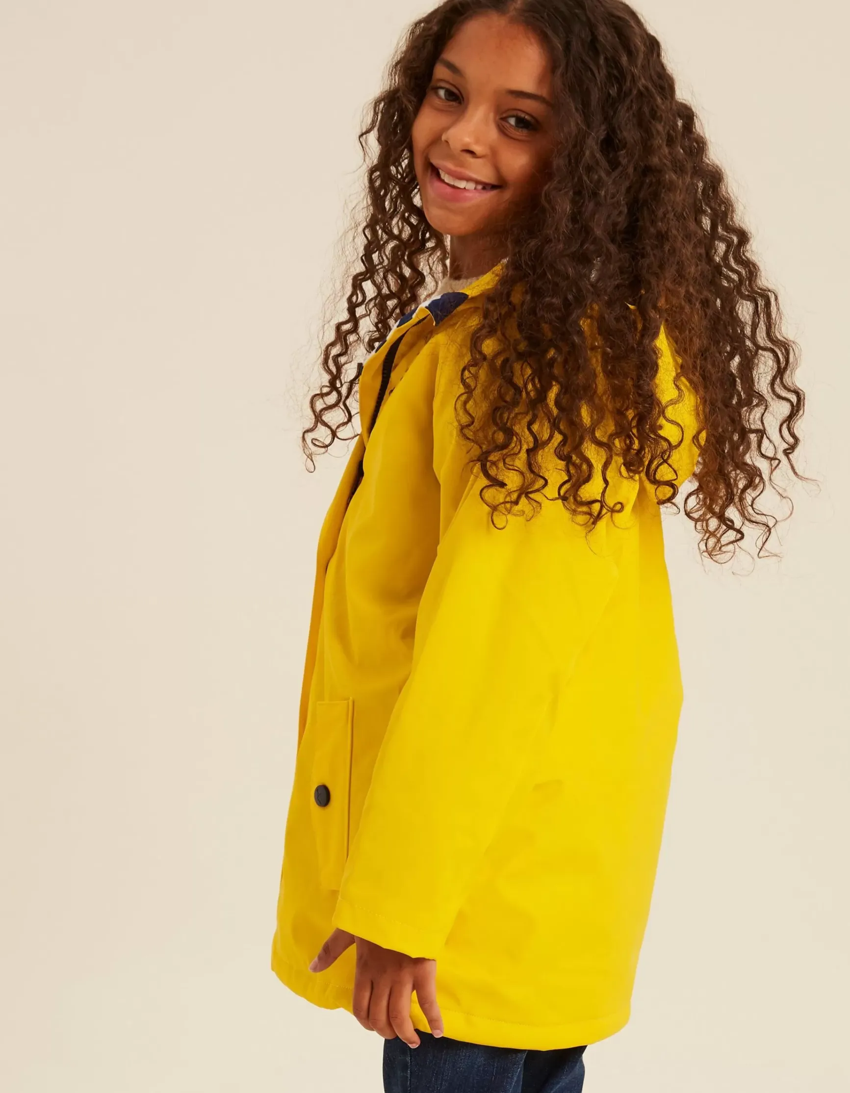 FatFace Muddy Puddle Puddleflex Plain Jacket|Girls View All