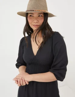 FatFace Multi Weave Fedora Hat|Women View All