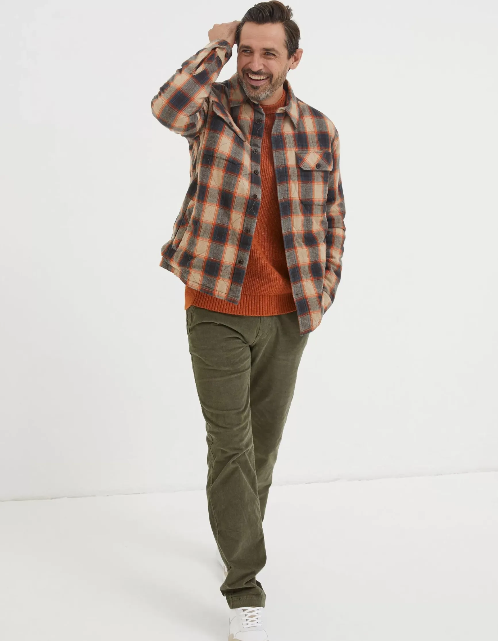 FatFace Mylor Quilted Overshirt|Men View All