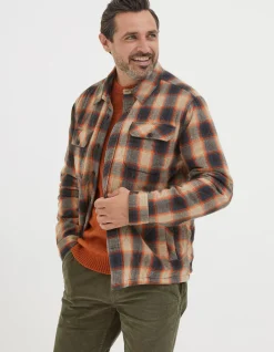 FatFace Mylor Quilted Overshirt|Men View All