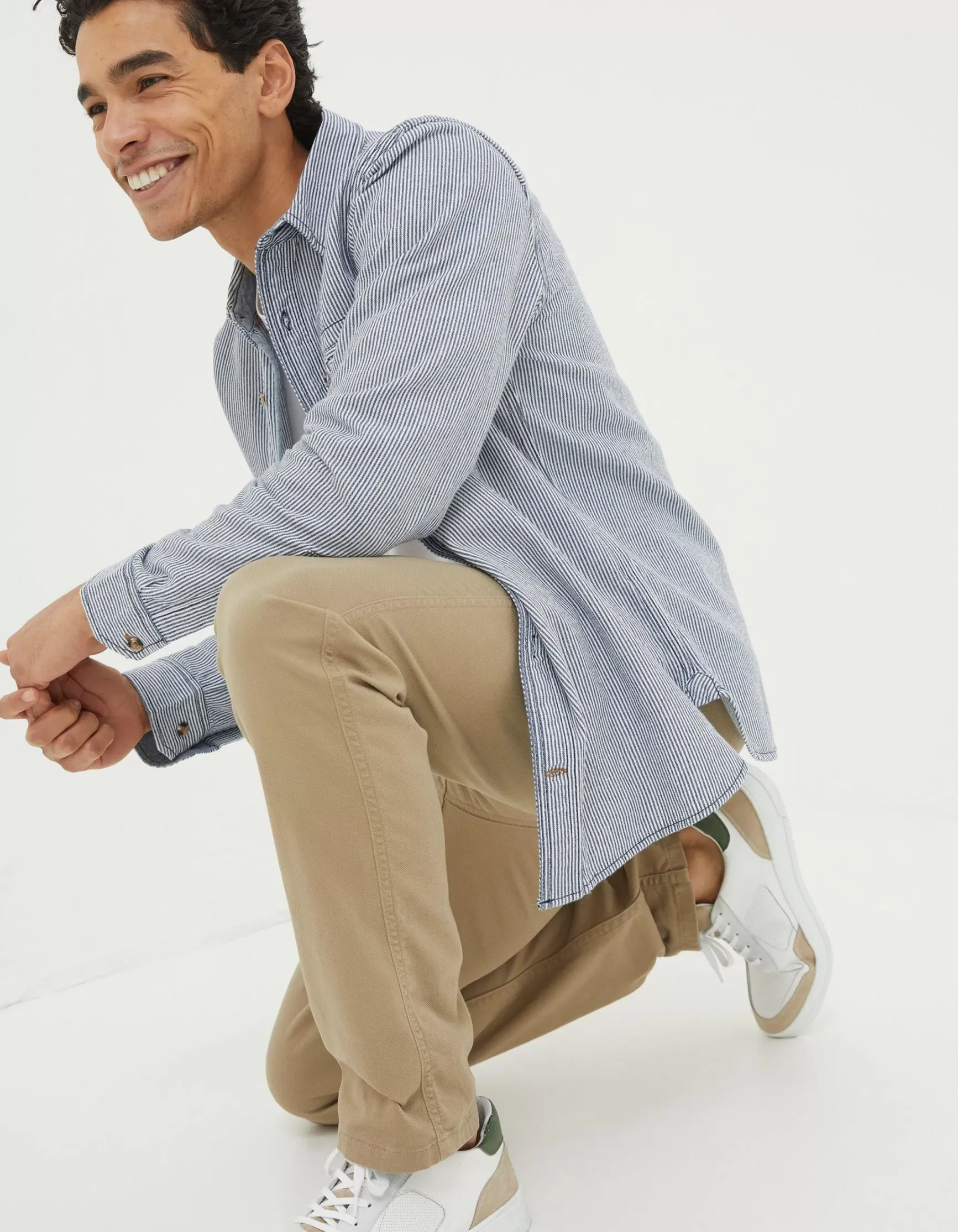FatFace Nacton Stripe Shirt|Men View All