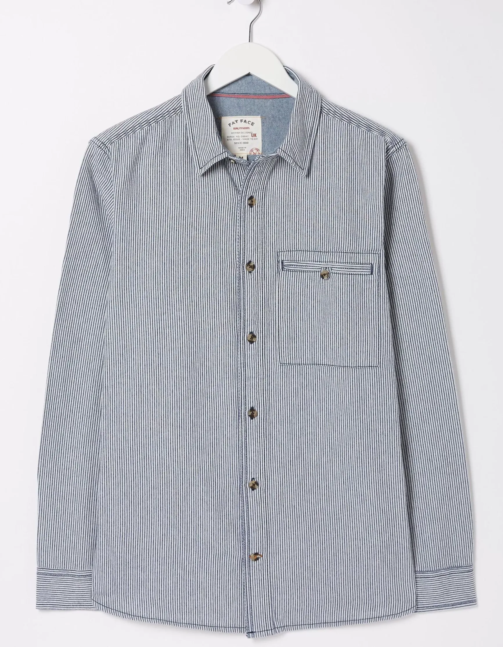 FatFace Nacton Stripe Shirt|Men View All