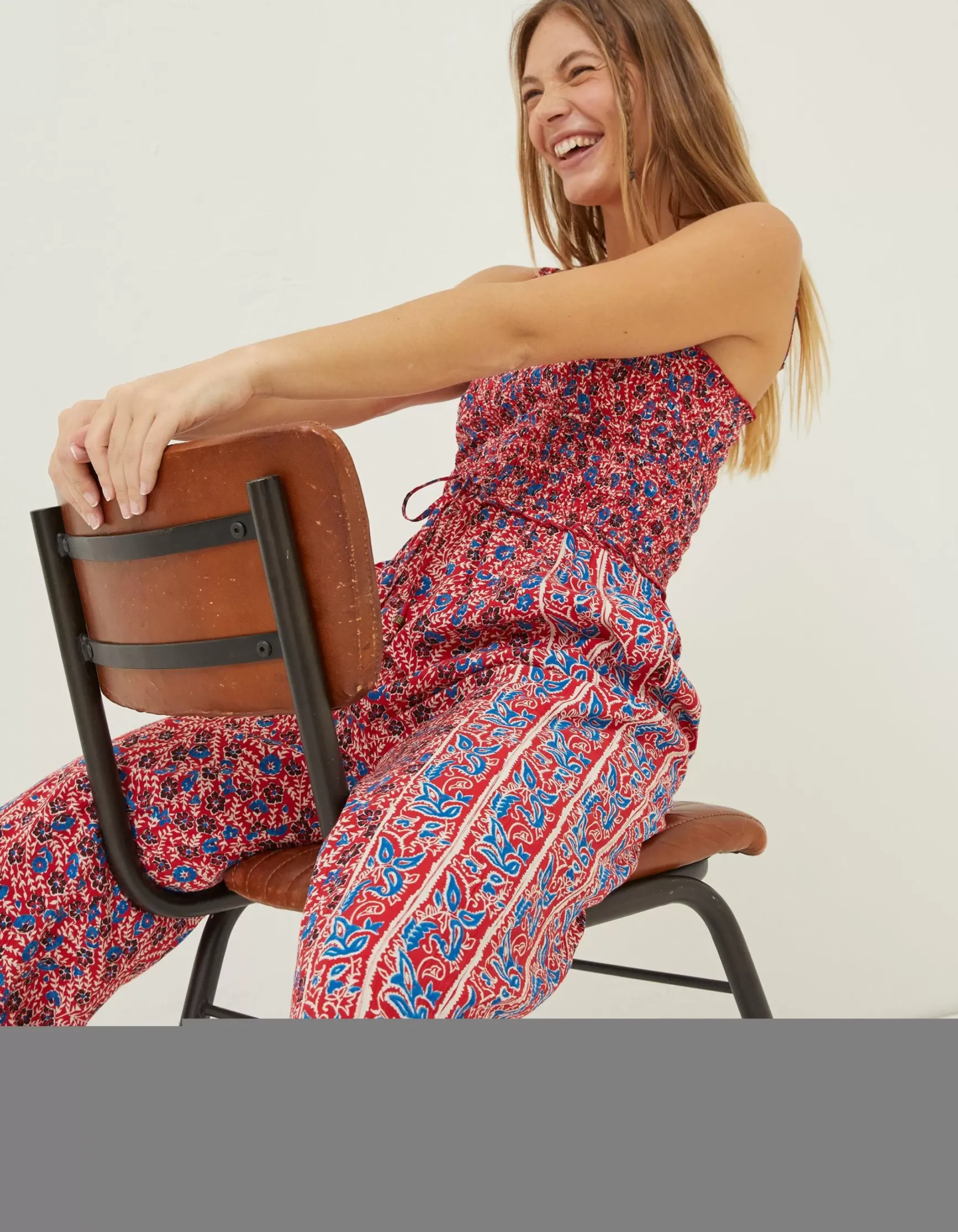 FatFace Natalie Meadow Jumpsuit|Women Jumpsuits & Playsuits