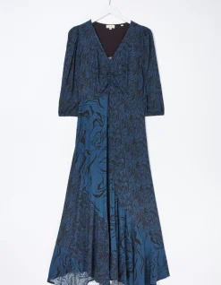 FatFace Nate Marble Patch Midi Dress|Women View All