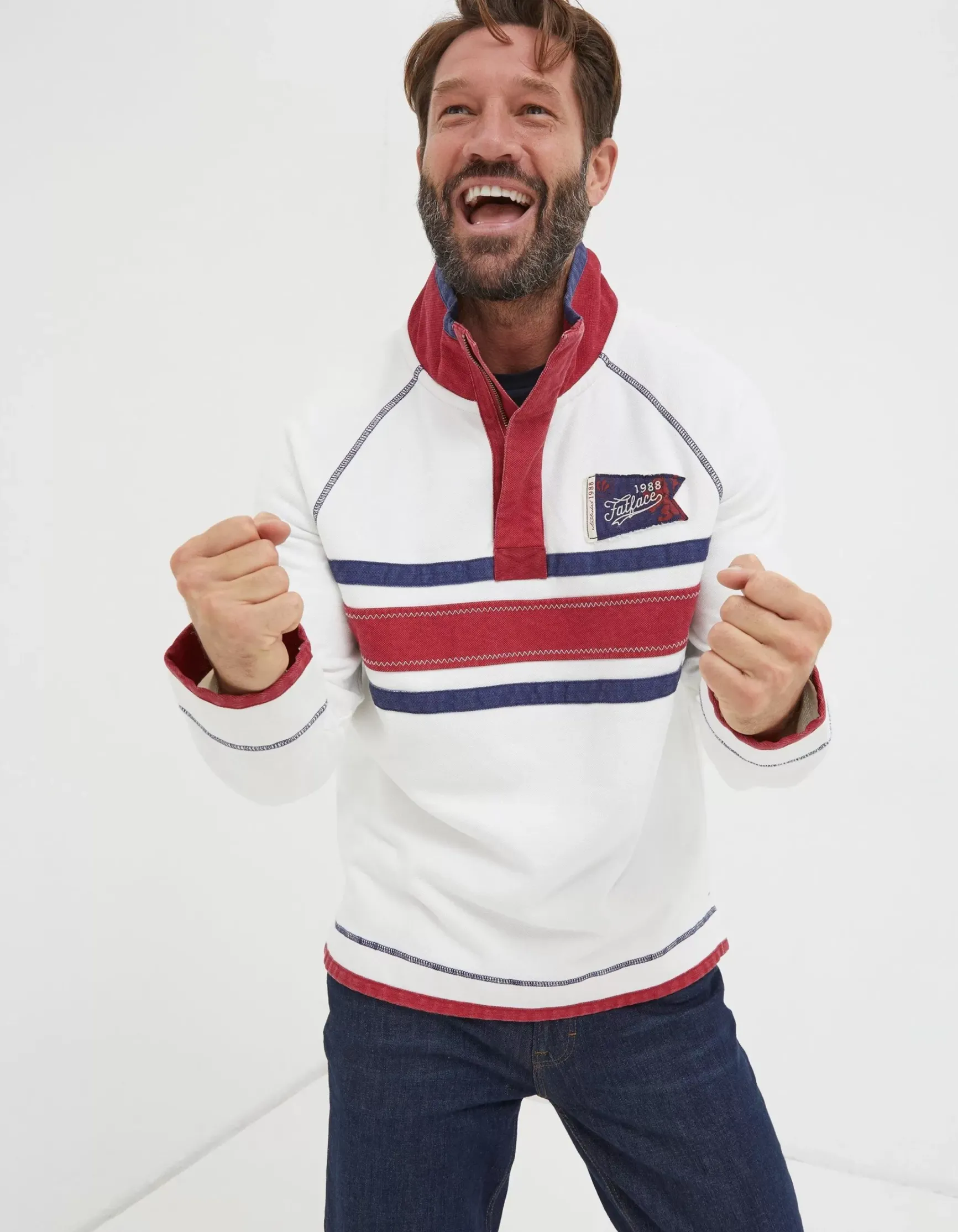 FatFace Nation Airlie England Sweatshirt|Men View All