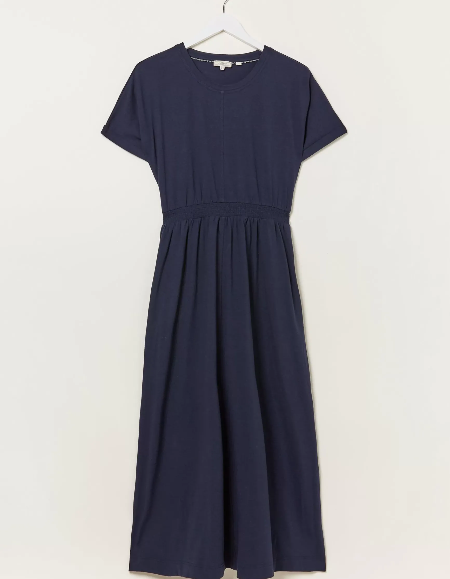 FatFace Navi Jersey Midi Dress|Women Dresses