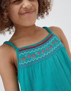 FatFace Nellie Embroidered Playsuit|Girls View All