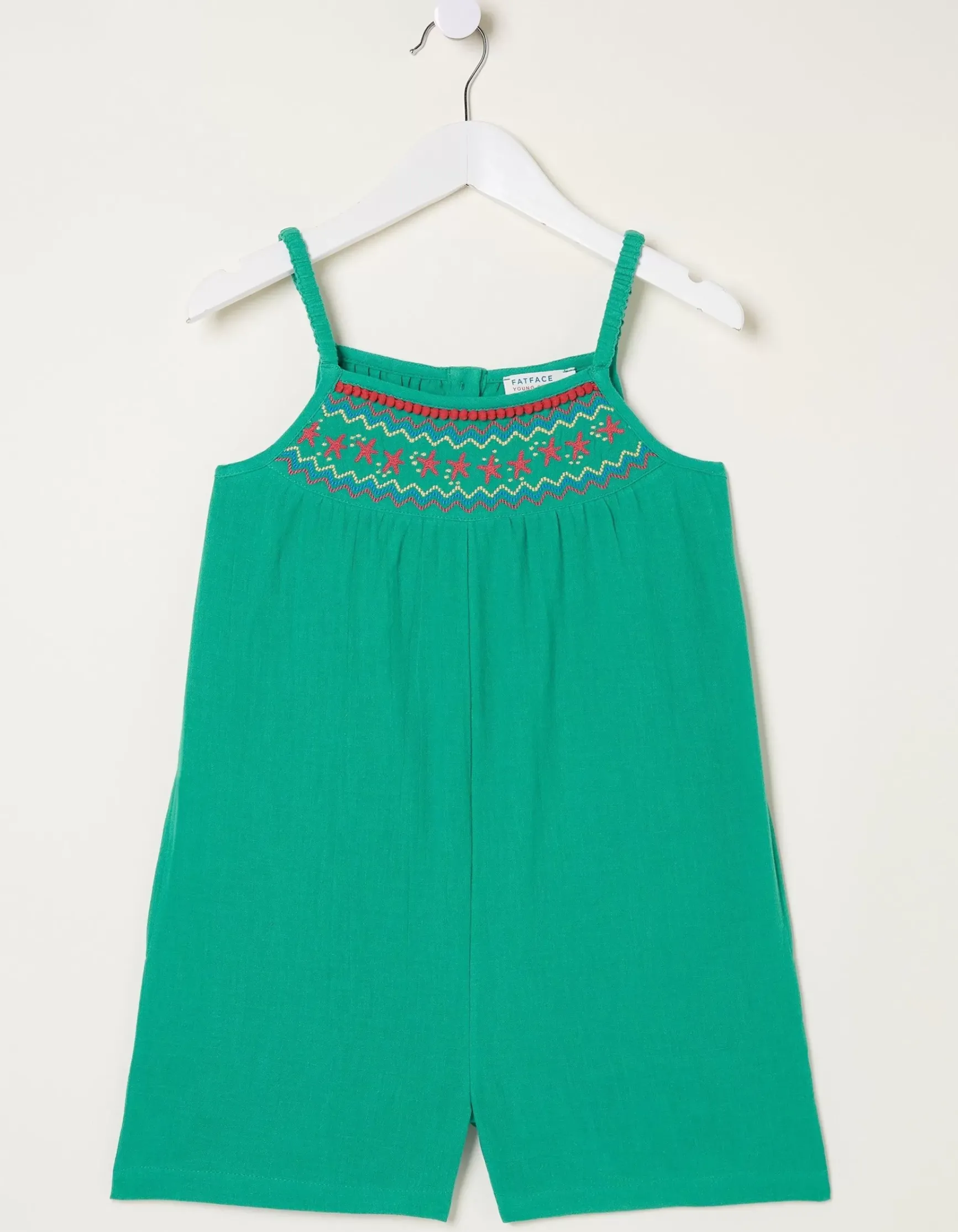 FatFace Nellie Embroidered Playsuit|Girls View All