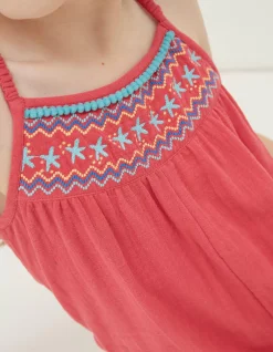 FatFace Nellie Embroidered Playsuit|Girls View All