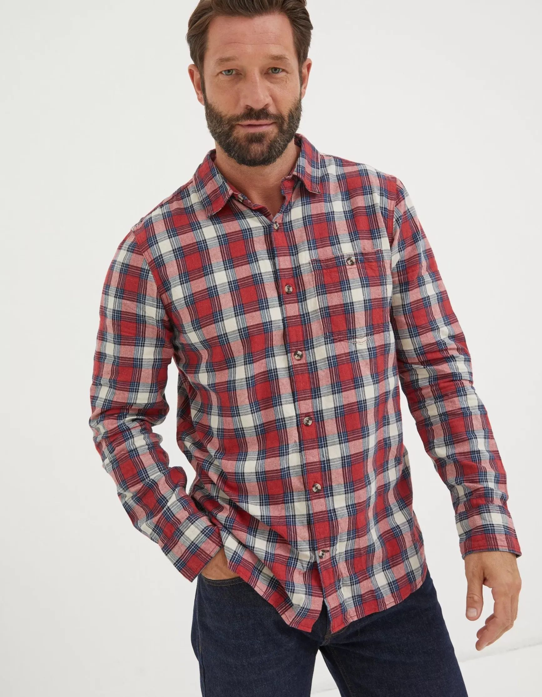 FatFace Nevis Check Shirt|Men View All