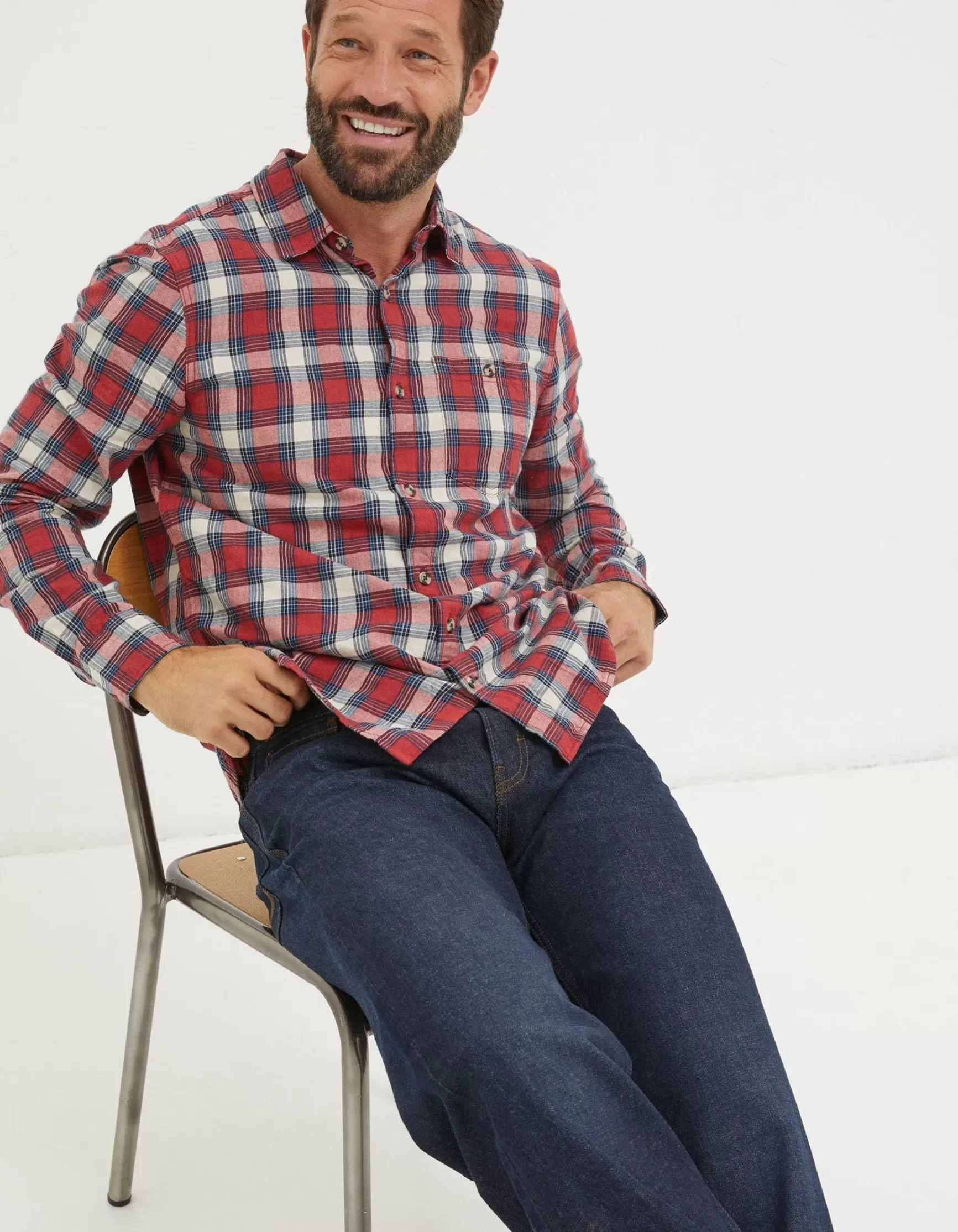 FatFace Nevis Check Shirt|Men View All