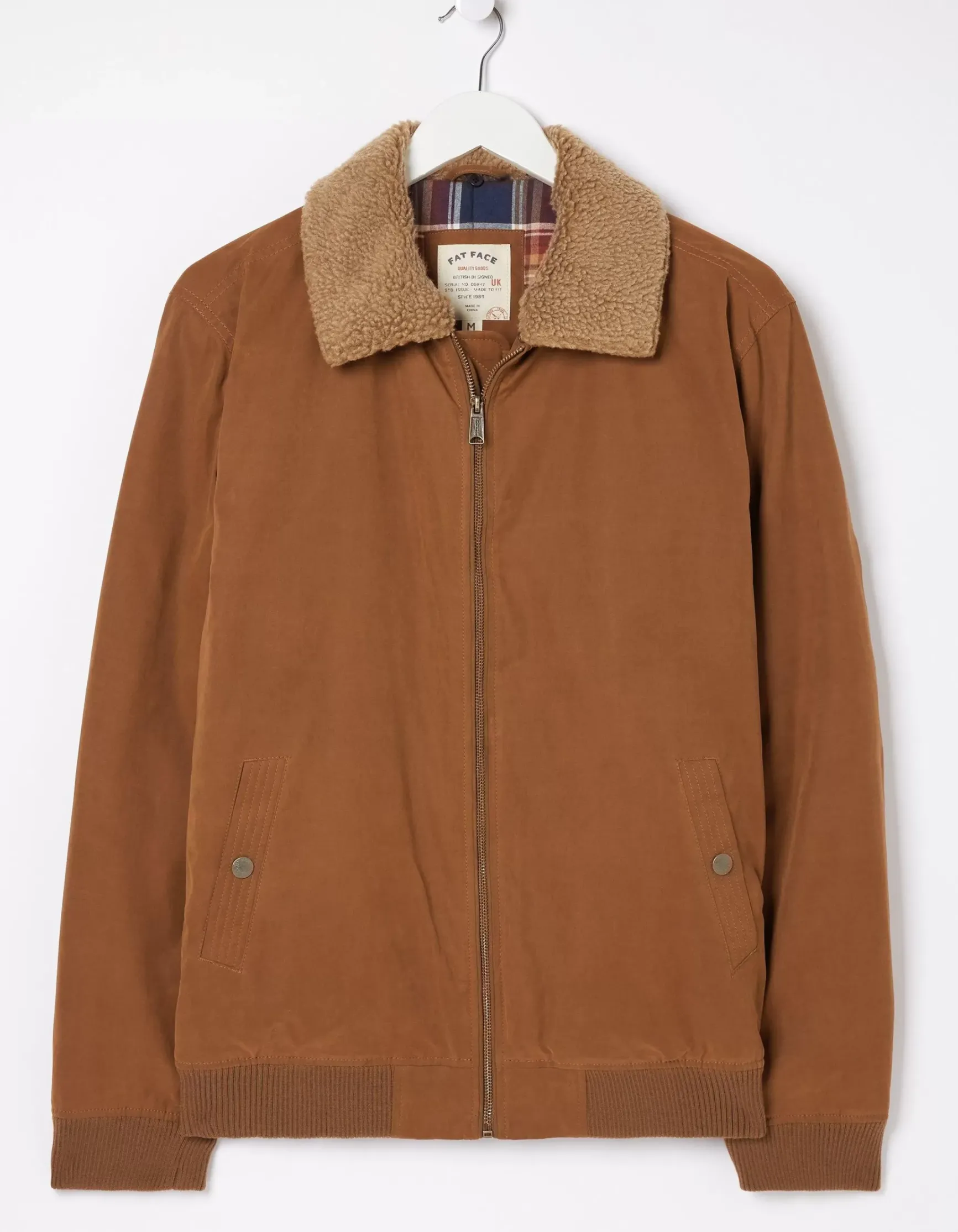 FatFace Newlyn Cotton Bomber Jacket|Men View All