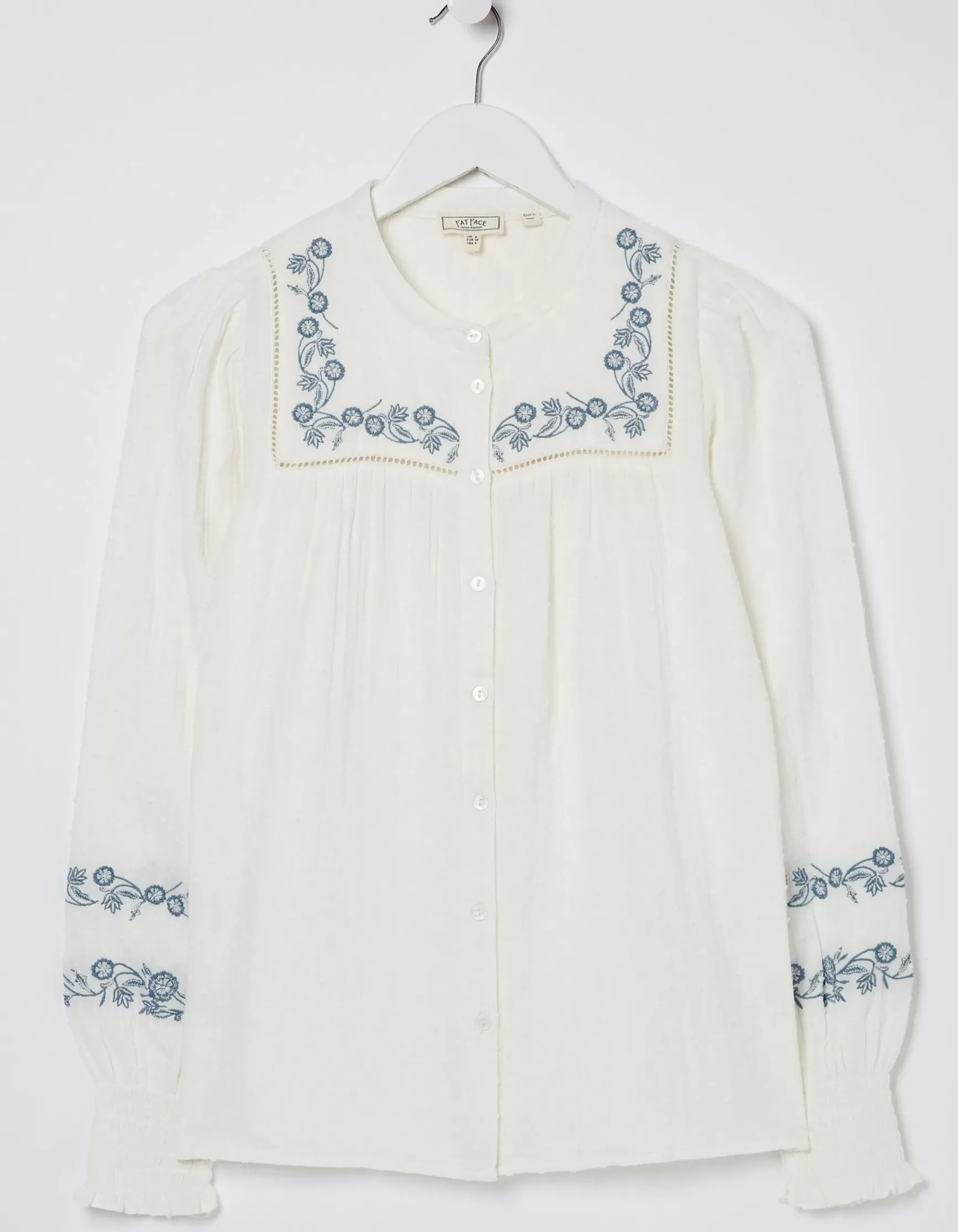 FatFace Nicole Embroidered Blouse|Women Shirts & Blouses
