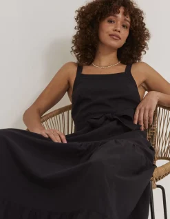 FatFace Nita Linen Blend Maxi Dress|Women Dresses