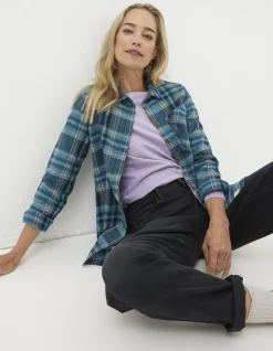 FatFace Olivia Check Shirt|Women Shirts & Blouses
