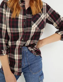 FatFace Olivia Check Shirt|Women Shirts & Blouses