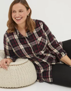 FatFace Olivia Check Shirt|Women Shirts & Blouses