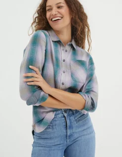 FatFace Olivia Check Shirt|Women Shirts & Blouses