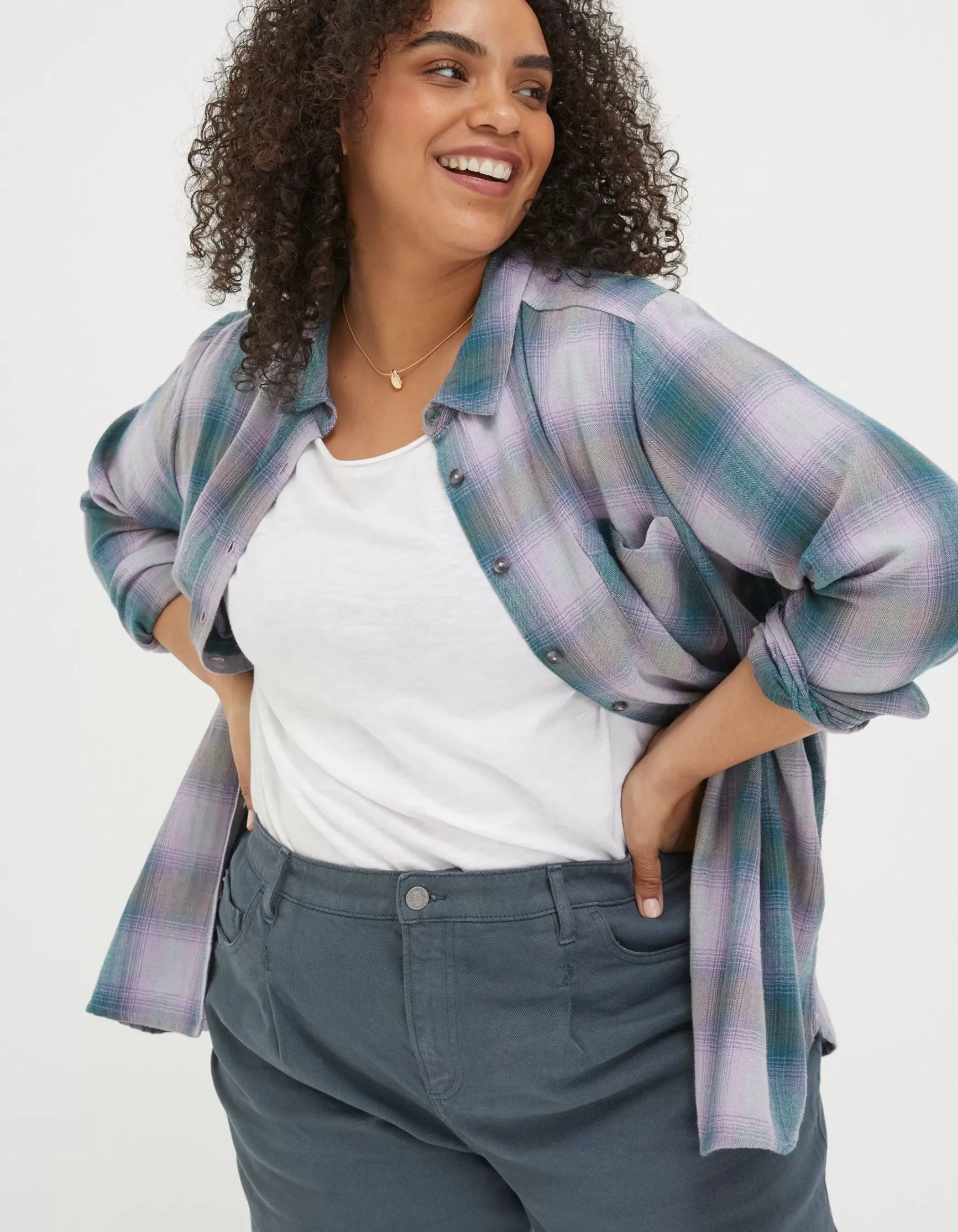 FatFace Olivia Check Shirt|Women Shirts & Blouses