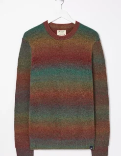 FatFace Ombre Crew Jumper|Men Knitwear