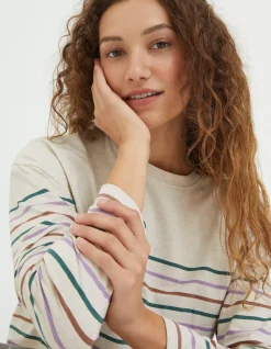 FatFace Organic Cotton Boyfriend Breton|Women View All